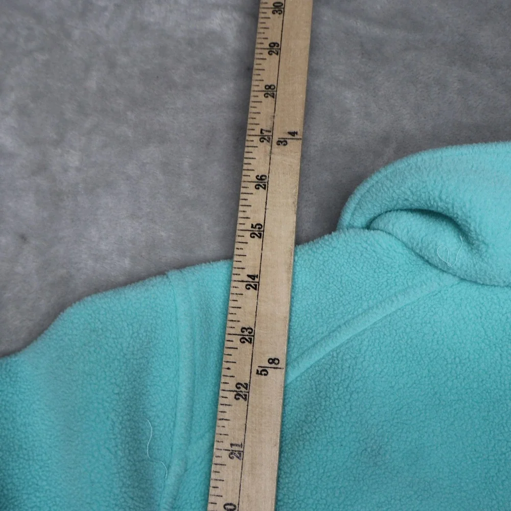 North Face Jacket Girls XL 18 Blue Khumbu Fleece Full Zip Outdoor Hiking Soft